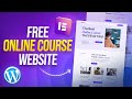 How to Create Online Course, LMS, Educational Website 2026 (using WordPress, Elementor \u0026 Tutor LMS)