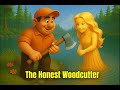 The Honest Woodcutter | Aesop’s Fable | Moral Story for Kids | Cartoon stories | English stories