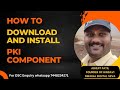 how to download and install pki component in #BPMS #swarajdsc