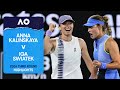 Anna Kalinskaya v Iga Swiatek Highlights | Australian Open 2026 Third Round