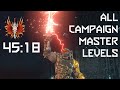 Doom Eternal: All Campaign Master Levels Ultra-Nightmare Speedrun 45:18