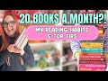 I Read 20 Books a Month - Here’s How I Actually Do It 💕📖✨