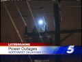 Lightning Knocks Out Power In NW OKC