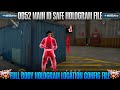 FF Max + FF GLOBAL 3D Hologram Config File | OB52 Free Fire Enemy Location Hack | 3D Hologram File