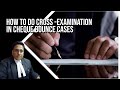 CROSS EXAMINATION IN CHEQUE BOUNCE CASES UNDER SECTION 138 N.I ACT | EXPLAINED BY ADV V.C BHARTI