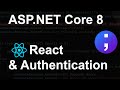 React and ASP.NET Core Identity Authentication