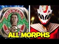 All Power Rangers MORPHS ⚡ (Mighty Morphin - Cosmic Fury Morphing Sequence)