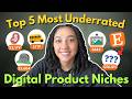 5 Unsaturated Digital Products to Sell on Etsy | How to Pick a Niche that Makes Money