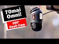 70mai Dash Cam Omni World's First 360° Rotating Dash Cam!