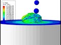 Coating growth in cold spray through multi-particle impact simulation