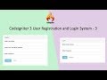 Codeigniter 3 User Registration and Login System - 3
