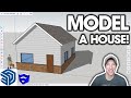 GETTING STARTED with SketchUp Free in 2025 - Lesson 2 - Creating a House Model!