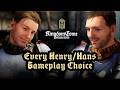 Every Henry/Hans scene (All choices) - Kingdom Come Deliverance: Next Gen Update