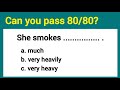 Grammar Quiz | 80 English Grammar Questions | English Grammar Test | Test your English