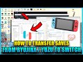 Transfer Save Files from Ryujinx / Yuzu to Switch or Switch to Yuzu / Ryujinx