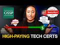 Best 10 High Paying Tech Certifications for 2026 (Cybersecurity, IT, DevOps, AI)