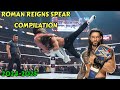Roman Reigns Spear Compilation 2024-2025 #wwe #romanreigns