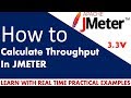 Jmeter Tutorials | How to Calculate Throughput in Apache Jmeter