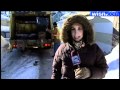 DPW Crews Battle Cold Temperatures And Snow To Pick Up Trash