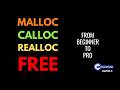 Dynamic Memory Allocation in C | malloc, calloc, realloc, free Explained with Example | CODE WITH ME
