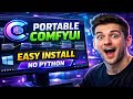 Easiest Way to Install ComfyUI Portable + Manager