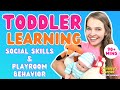 Toddler Learning Video - Learn Social Skills for Toddlers | Best Learning Videos for Toddlers