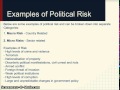 What Is Political Risk?