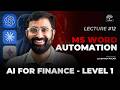 AI for Finance | FULL COURSE - Lecture 12 MS Word (VBA Coding)