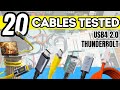 I Tested the BEST and WORST USB C Cables and Here's What Happened