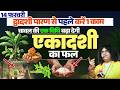14 फरवरी द्वादशी के दिन करें 1 काम चावल की एक विधि बढ़ा देगी एकादशी का फल #dwadashi #parana