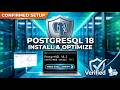 How to Install PostgreSQL -18 2026