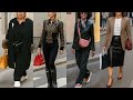MILAN OCTOBER HOTTEST FASHION 2025 🍁 AUTUMN TRENDY STREET LOOKS IN ITALIAN LUXURY SHOPPING WALK