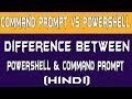 Windows Command Prompt Vs Windows Powershell And Difference between Powershell \u0026 Command Prompt