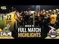 PSL 2019 Match 25: Lahore Qalandars vs Peshawar Zalmi | PEL Full Match Highlights