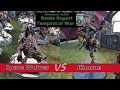 Khorne (An'ggrath The Unbound)  vs Space Wolves -2000pts Warhammer 40k Tempest of War Battle Report