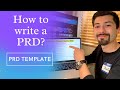 How to write a PRD? | Walkthrough of PRD Template Example