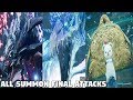 Final Fantasy 7 REMAKE - ALL Summon Final Attacks