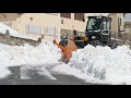 The incredible Bucher Municipal movable Vipex snowplough