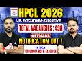 HPCL Recruitment 2026 | Junior Executive \u0026 Executive | B.Tech \u0026 Diploma Eligible | New Vacancy 2026