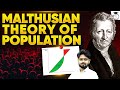Malthusian theory of population In One Video | Geography | UGC NET 2025 | By Swapnil Sir