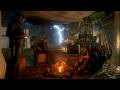 POV By The Campfire In A Thunderstorm With Arthur And The Gang | RDR2 ASMR