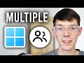 How To Create Multiple User Accounts In Windows 11 - Step By Step