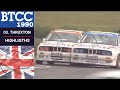BTCC 1990 - Round 03. Thruxton Highlights