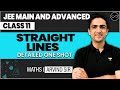 Straight Lines Class 11 | JEE Main \u0026 Advanced