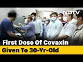 Covid-19 News: Man Receives First Dose Of Covaxin In Phase-I Of Human Trial At Delhi AIIMS