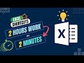 Save HOURS of Work with These 20 Excel Shortcuts 🚀