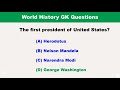Top 30 important questions for world History || History Questions and answers in English || Gk Quiz