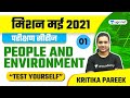 10:30 AM - Mission May 2021 | People and Environment by Kritika Pareek | Test Yourself Day - 1