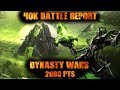 8th edition Necrons vs Necrons dynasty wars