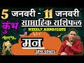 कुम्भ राशि | 5 –11 january 2026 | saptahik rashifal | Kumbh rashi by astroguru Nikhil  Aquarius 2026